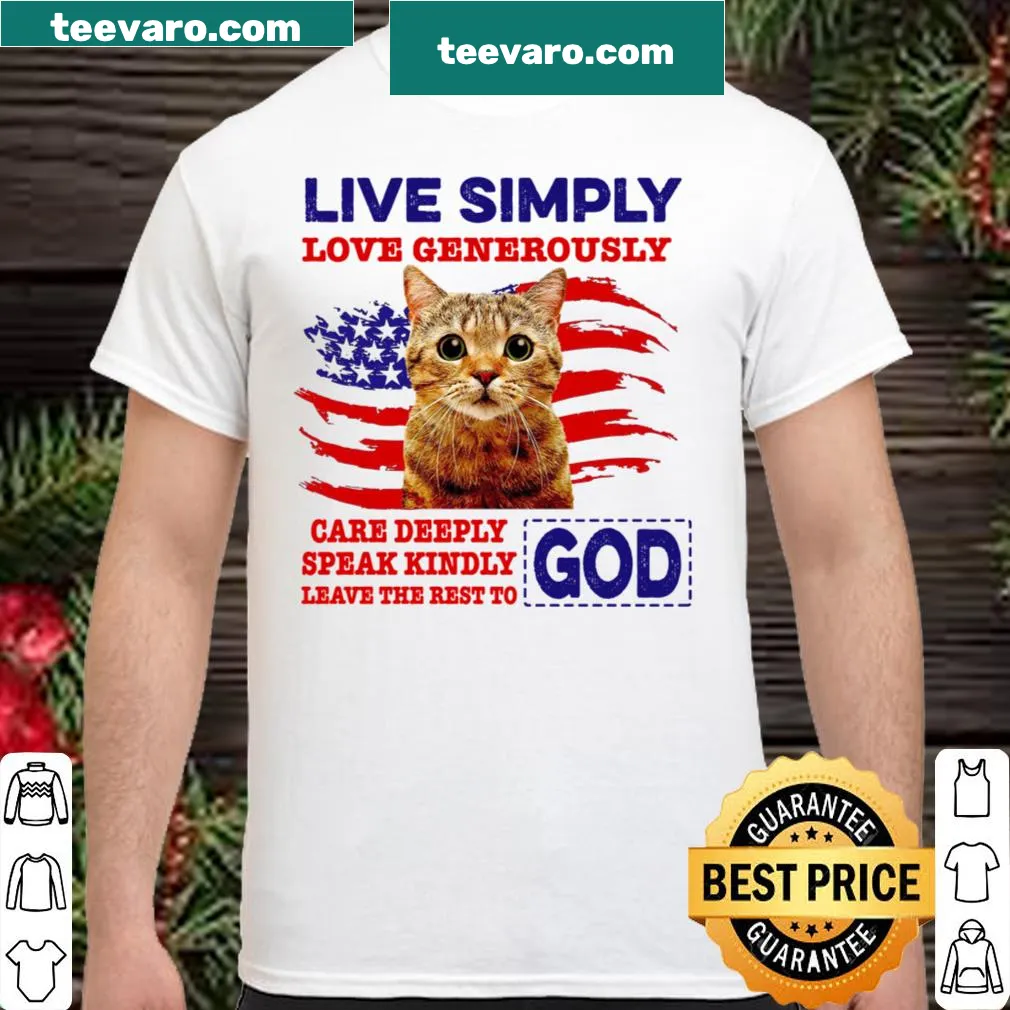 Inspirational typography shirt with positive phrases about life and faith