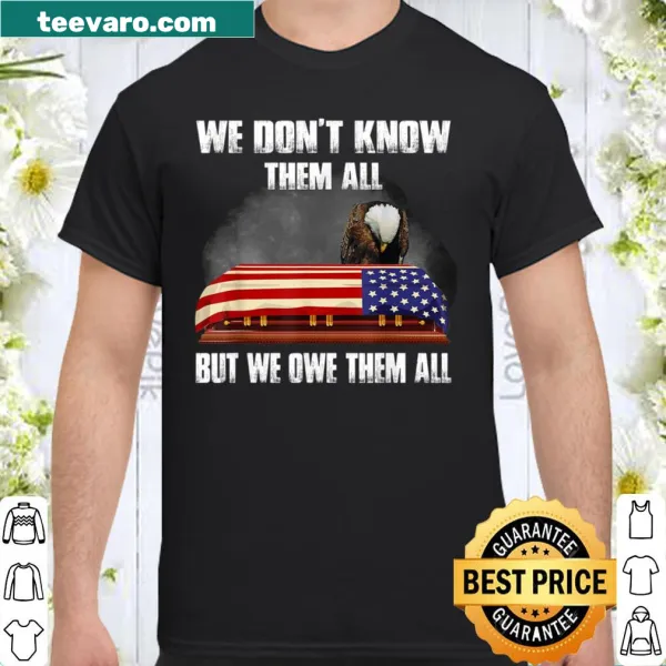 Memorial Day shirt with respectful phrase honoring military veterans