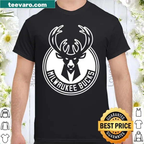 Milwaukee Bucks logo printed on a classic T-shirt