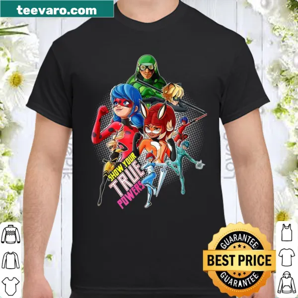 Shirt featuring Ladybug and heroes from Miraculous Collection