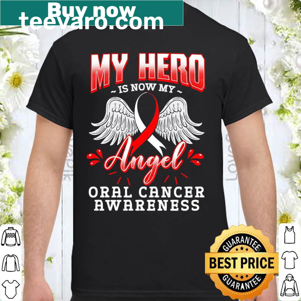 Tribute shirt featuring a heartfelt message for oral cancer warriors