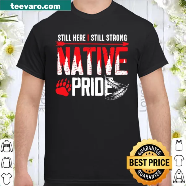 Indigenous pride shirt featuring Native American symbols