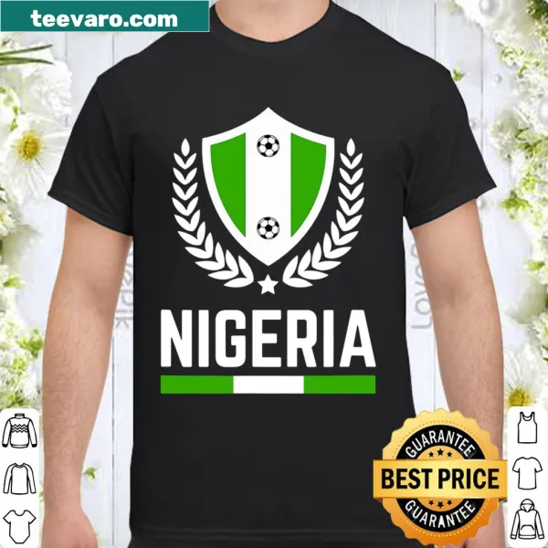 Soccer fan shirt inspired by the Nigerian football team