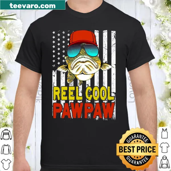 Personalized shirt for Pawpaw featuring fishing-themed design