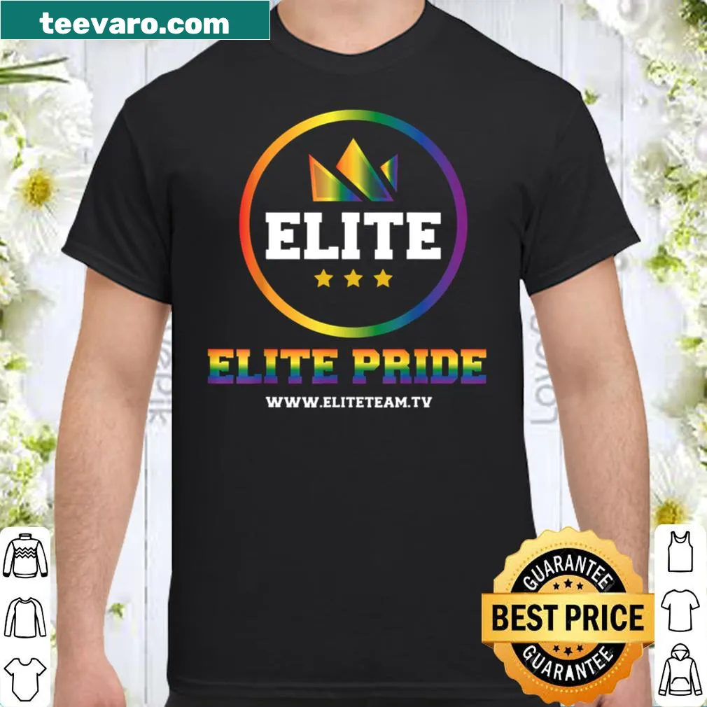 Pride Month t-shirt featuring bold typography celebrating inclusivity