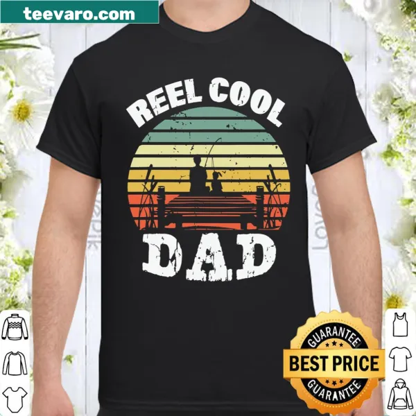 Vintage fishing-themed shirt for cool dads who love fishing