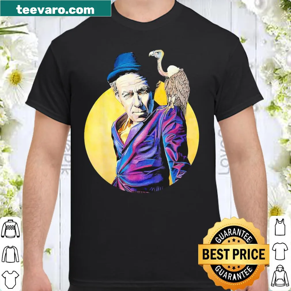 Retro vintage Tom Waits guitarist shirt design