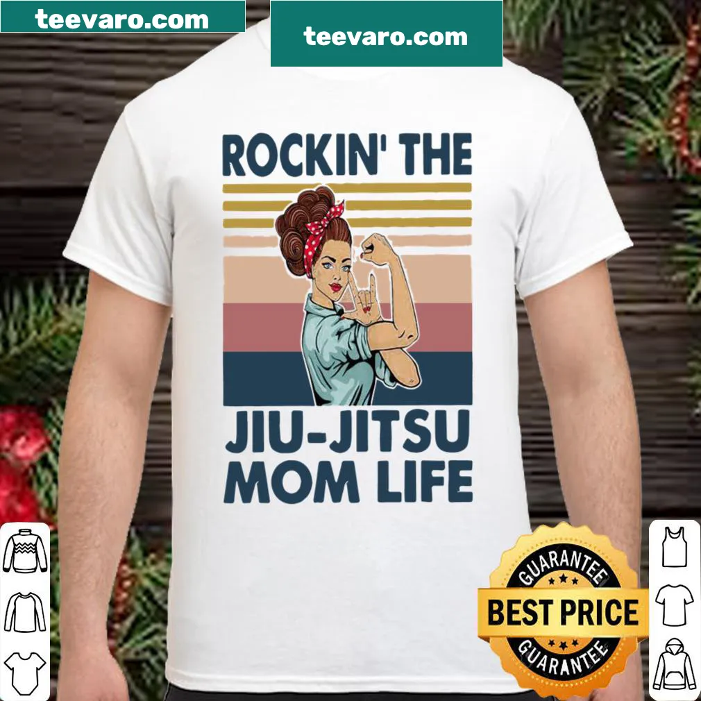 Jiu jitsu mom shirt expressing pride in motherhood and martial arts