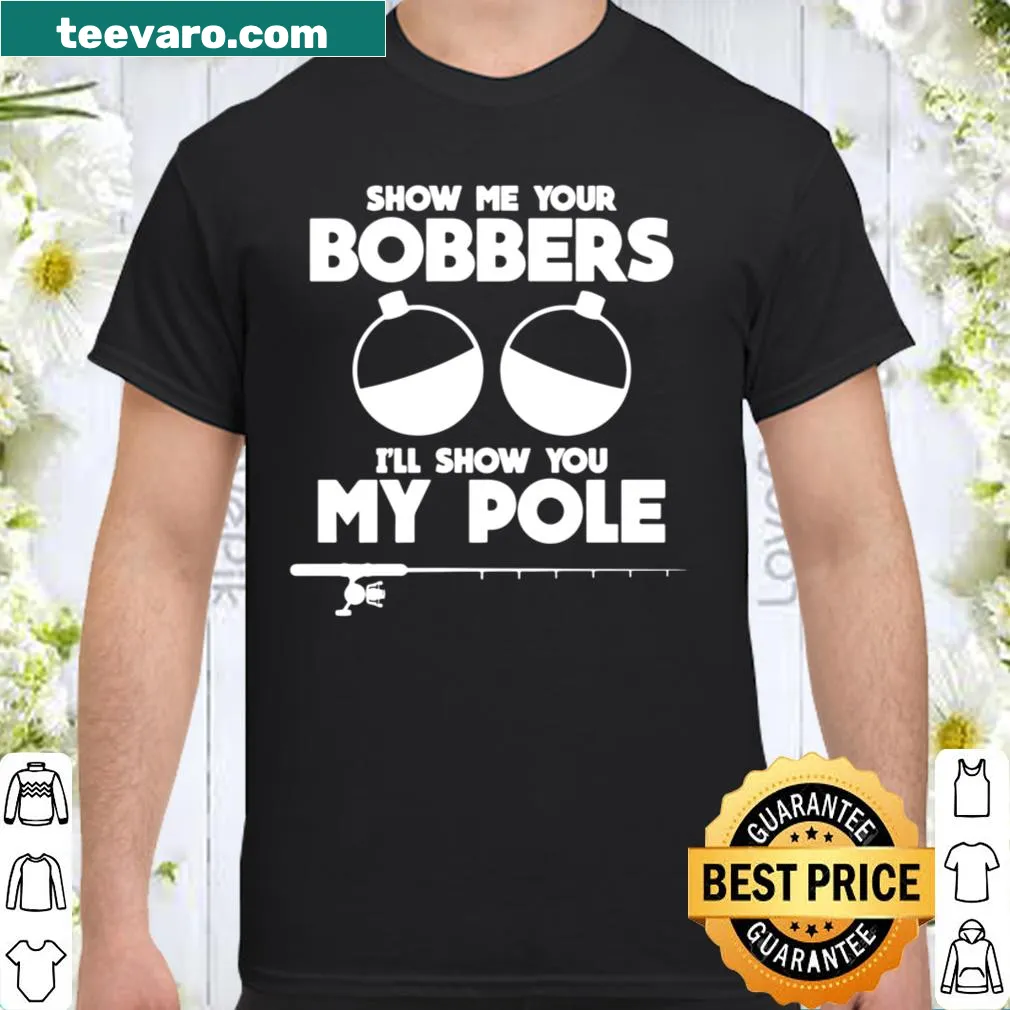 Funny fishing t-shirt with playful phrase