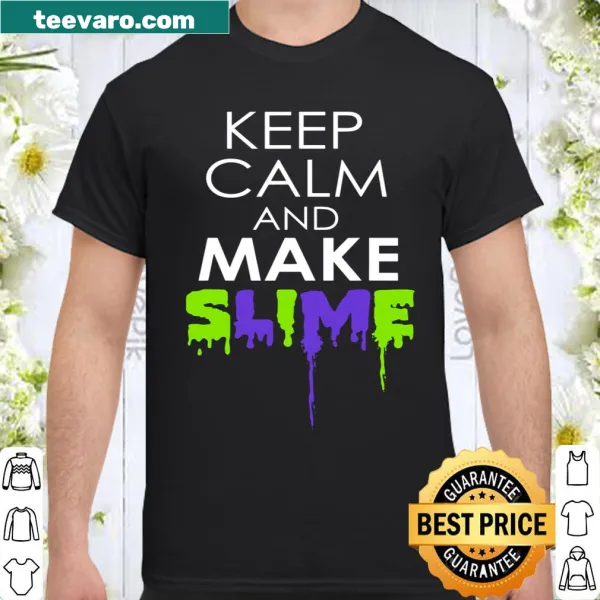 Fun slime-themed shirt for kids with playful graphics