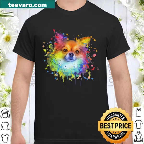 Cute illustration of a Chihuahua on a dog lover's shirt