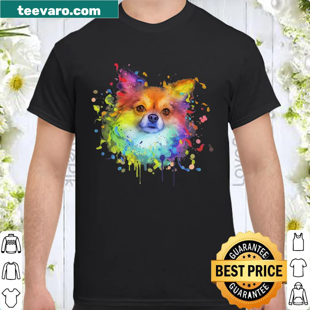 Cute illustration of a Chihuahua on a dog lover's shirt