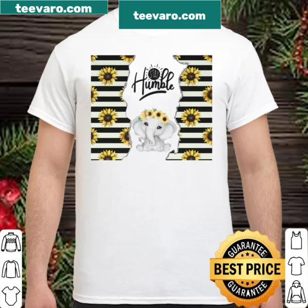Inspirational shirt featuring 'Stay Humble' text for women