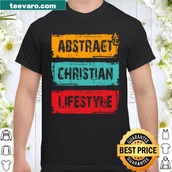 Abstract Christian lifestyle shirt with unique illustration