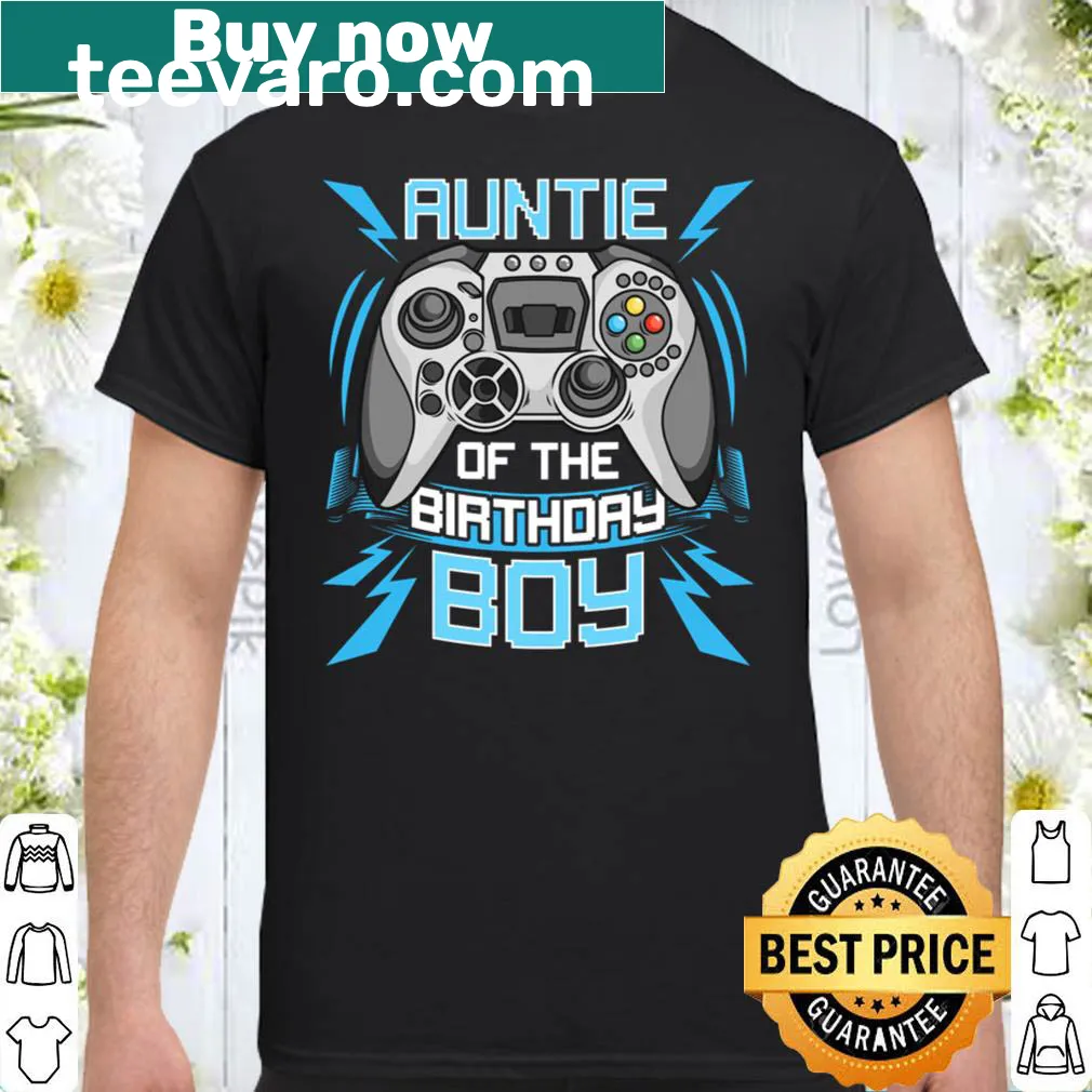 Typography shirt for gaming birthday celebration, with fun text