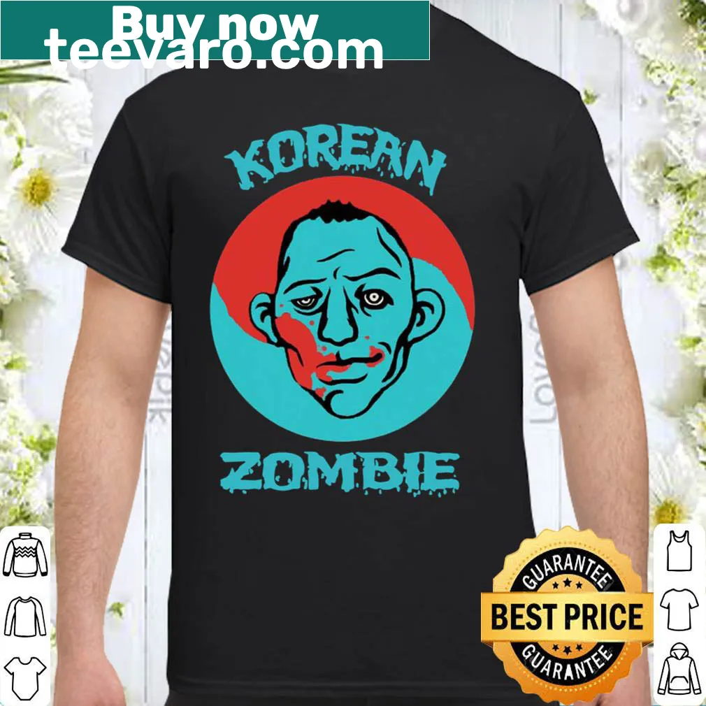Shirt featuring a playful zombie-themed graphic