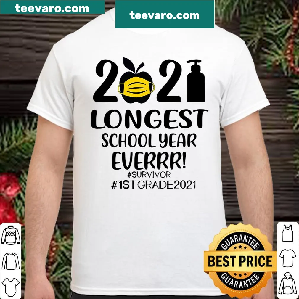 Shirt featuring text 'The Longest School Year Ever' for kids.