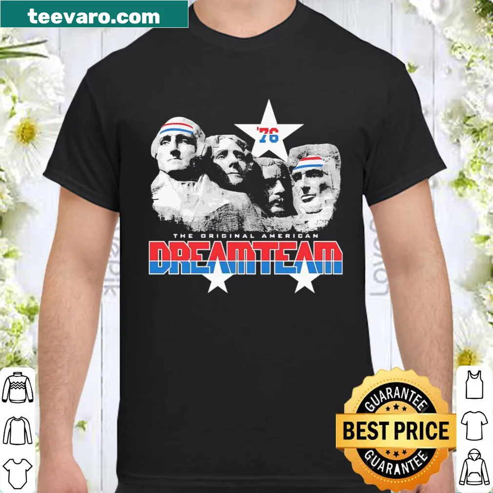 Shirt celebrating 'The Original American Dream Team 76'.