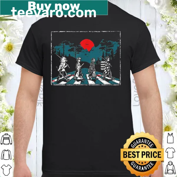 Vintage-style shirt featuring a bold graphic of a demon in retro design.