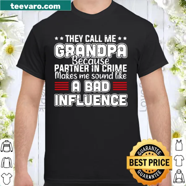 Vintage-style Grandpa t-shirt with playful text