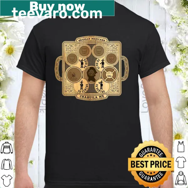Shirt featuring Trinktablett aus Coahuila Mexiko with typography