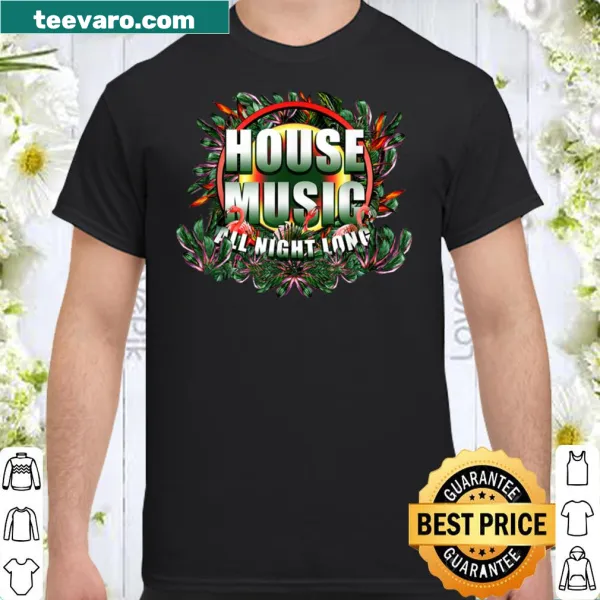 T-shirt celebrating tropical house music culture