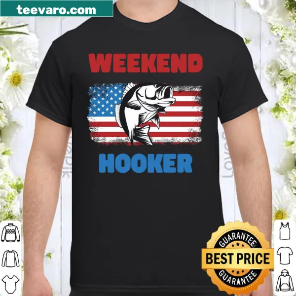Funny shirt with USA flag and playful text