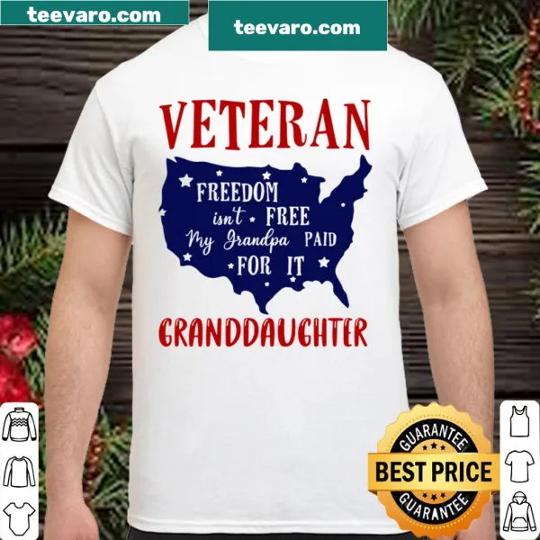 Heartfelt shirt honoring grandfathers with military service