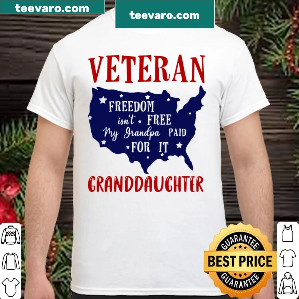 Heartfelt shirt honoring grandfathers with military service