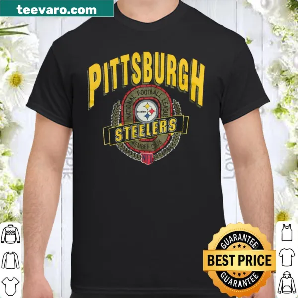Vintage Pittsburgh Steelers raglan shirt celebrating 1980s football