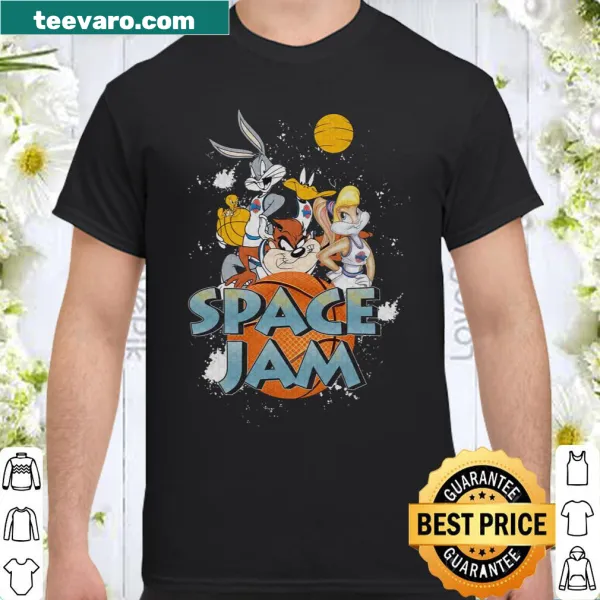 Vintage Space Jam shirt featuring Looney Tunes characters
