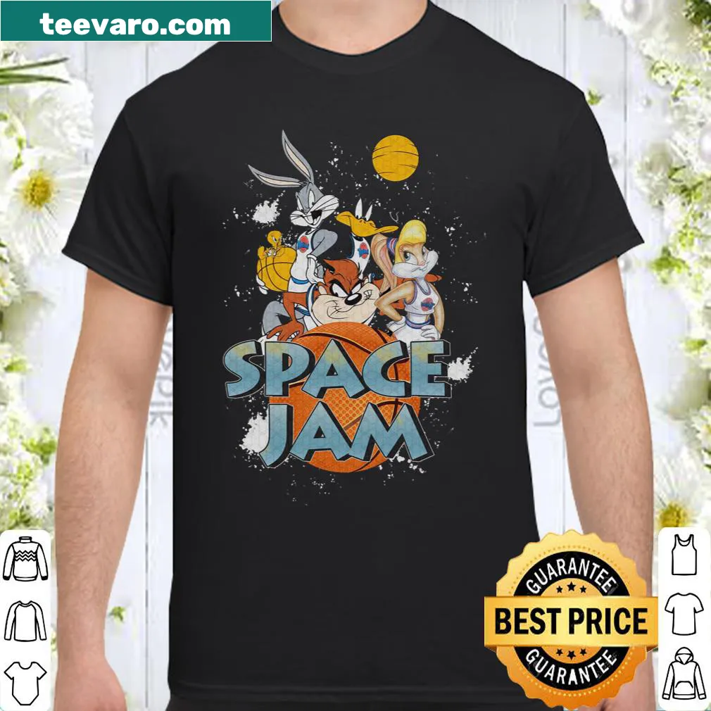 Vintage Space Jam shirt featuring Looney Tunes characters