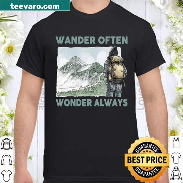 Inspirational travel-themed shirt with an uplifting phrase