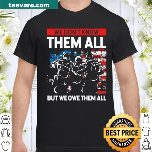 Veteran appreciation shirt with heartfelt text