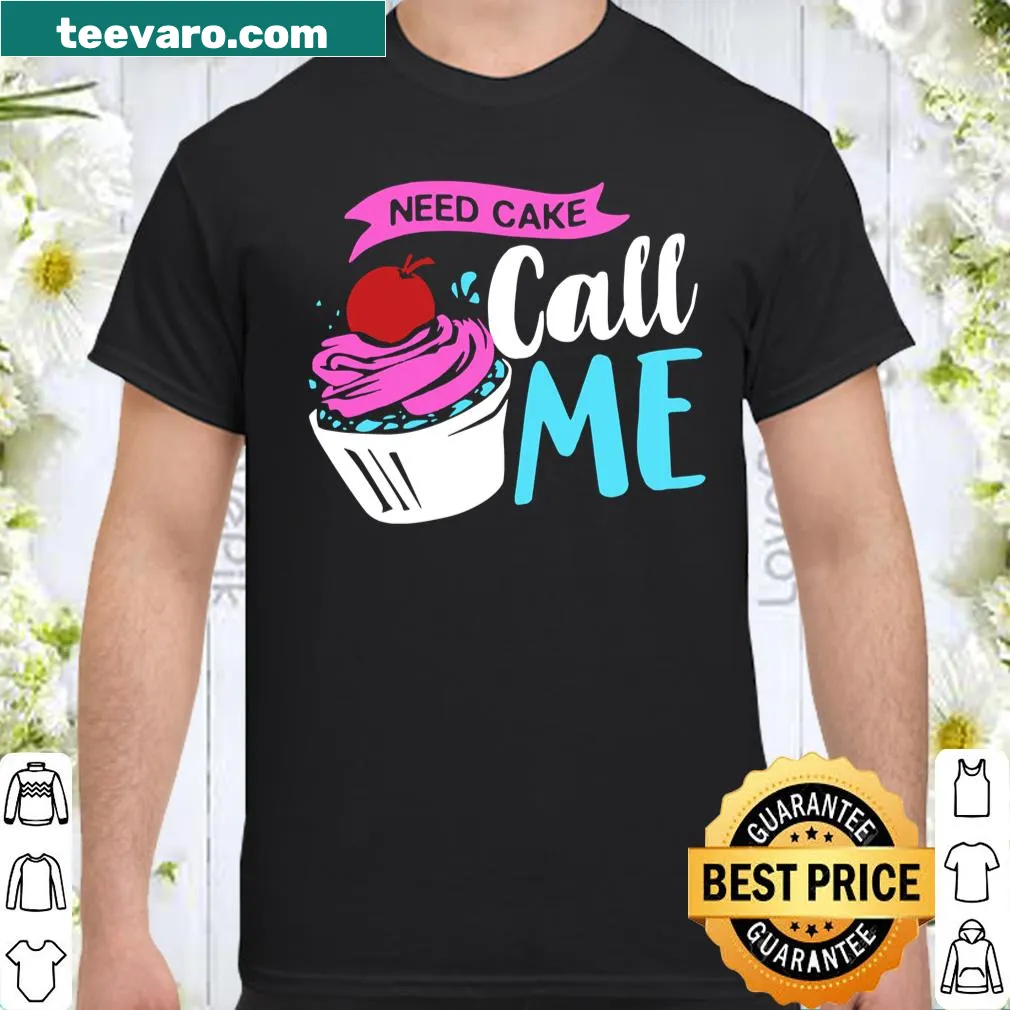 V-neck shirt featuring a funny cake saying for bakers