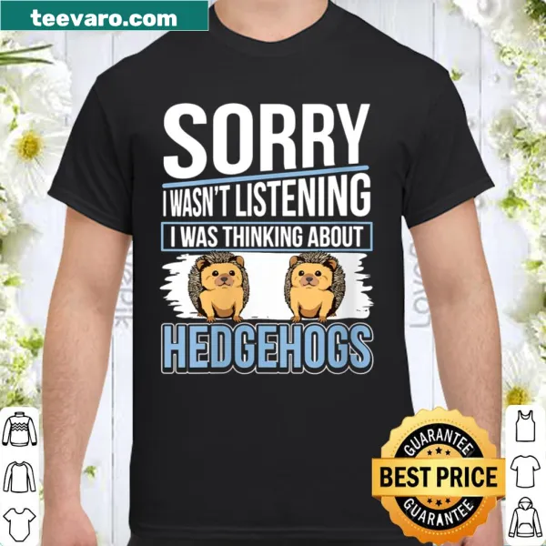 Cute hedgehog-themed quote shirt for women.