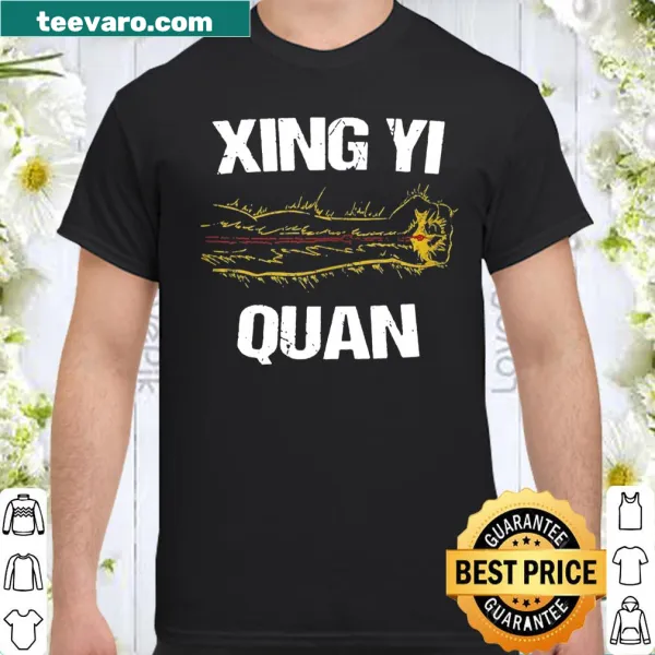 Xingyi Martial Arts training shirt with emphasis on energy