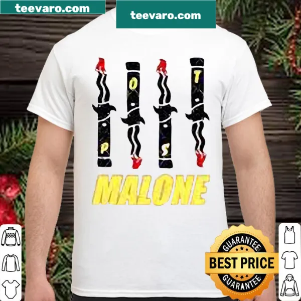 Post Malone style shirt celebrating the artist and his unique aesthetic