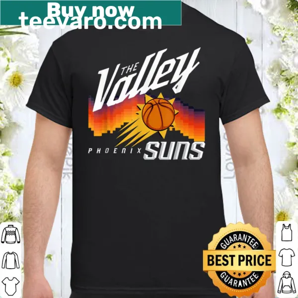 Phoenix Suns Rally The Valley jersey shirt with dynamic lettering