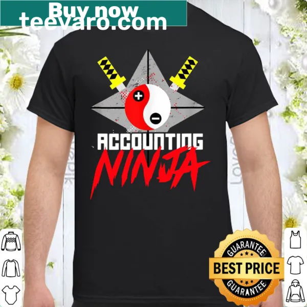 Fun design 'Accounting Ninja' for accountants