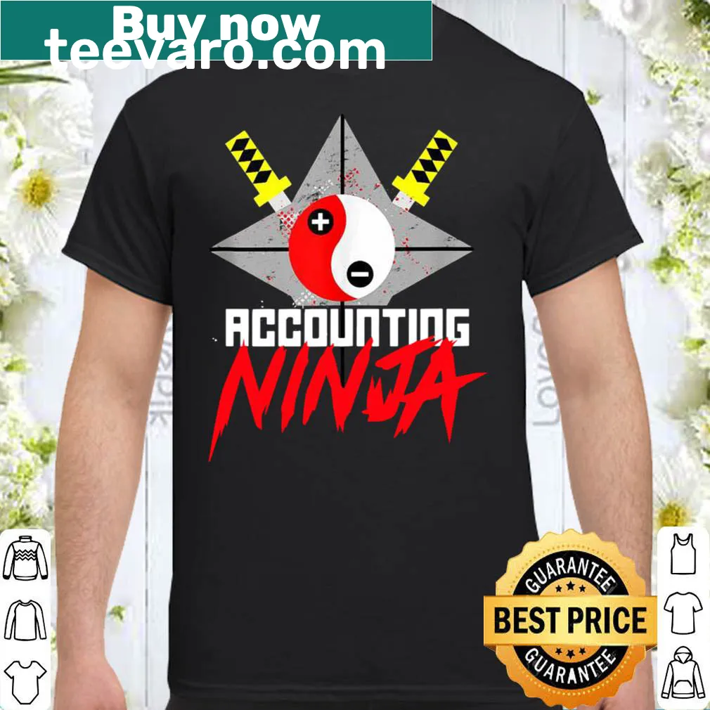 Fun design 'Accounting Ninja' for accountants