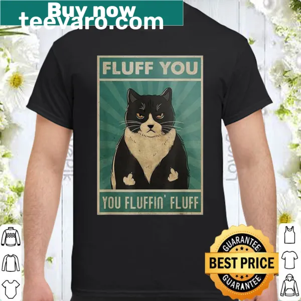 Sarcastic shirt about hating everyone before coffee with a cat theme
