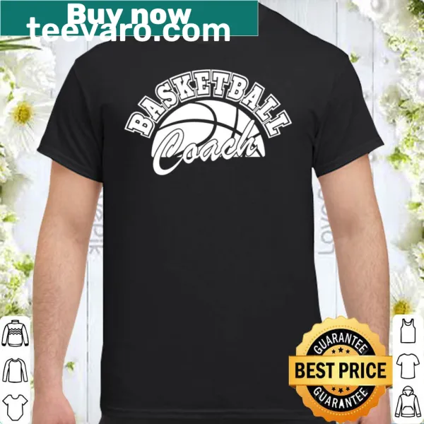 Basketball Coach shirt with simple design