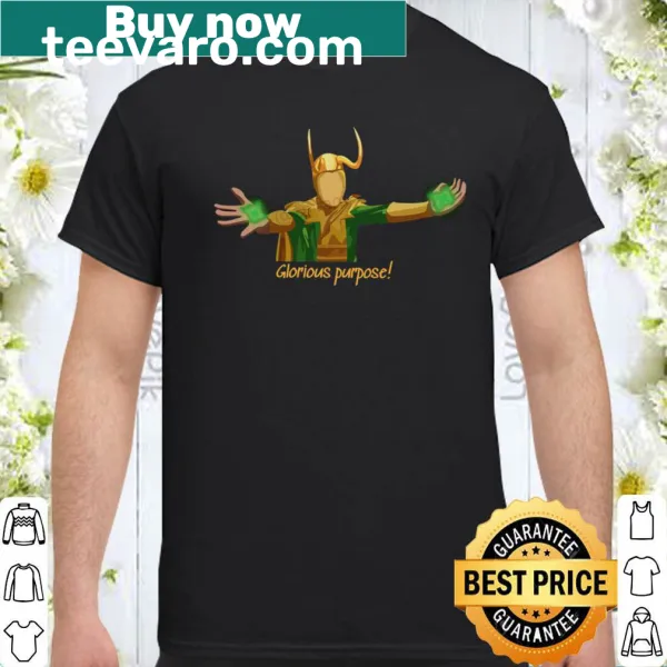 Classic Loki shirt with powerful graphic design