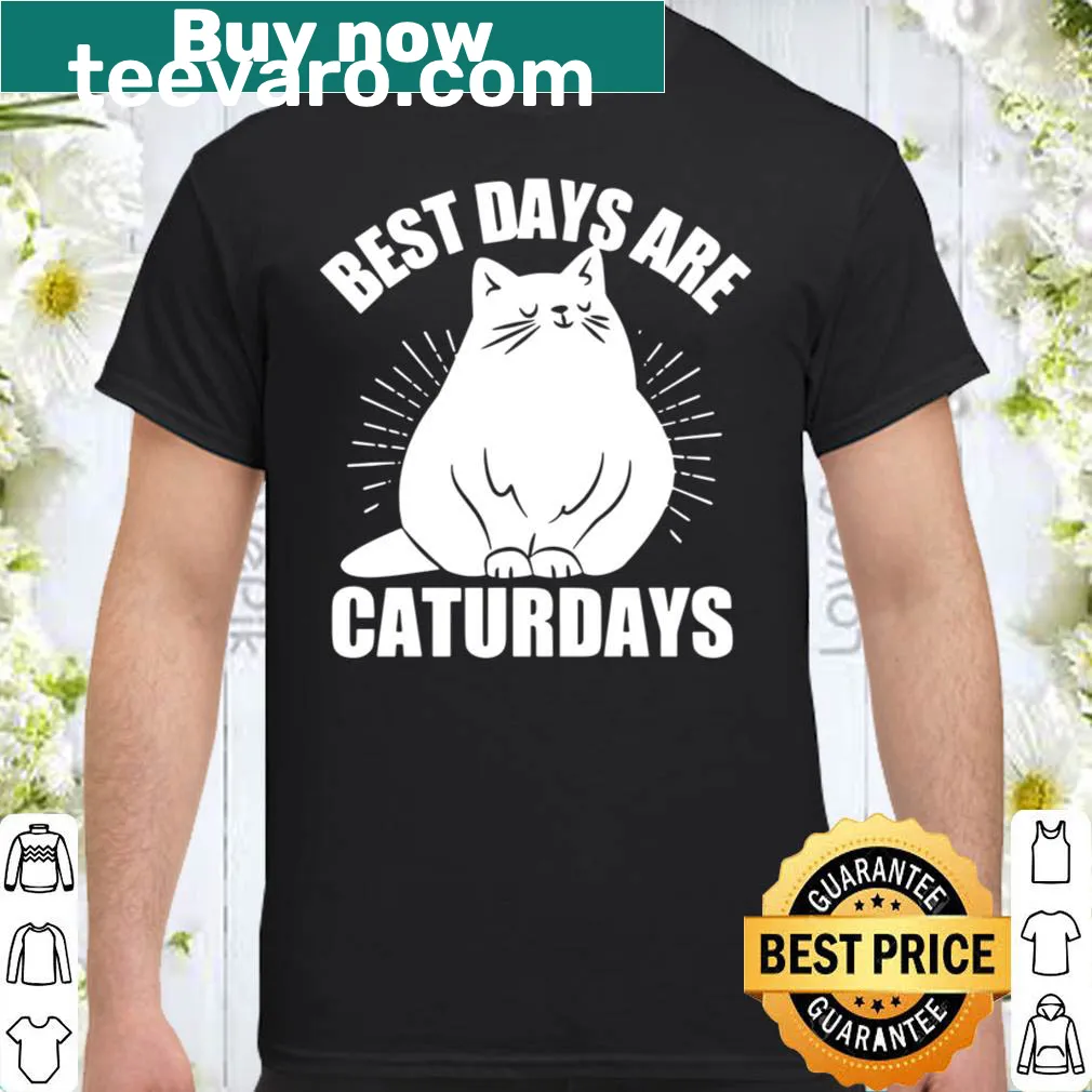 T-shirt with cute cat puns written in playful typography