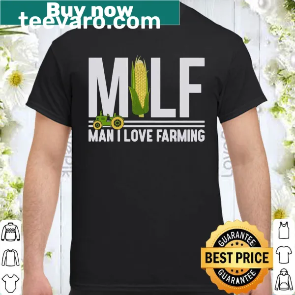 Funny farmer shirt celebrating love for corn farming.