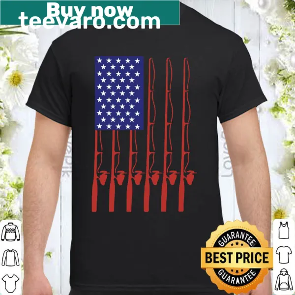 Shirt with a fishing flag design for Father's Day