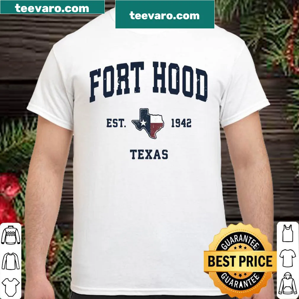 Vintage design shirt representing Fort Hood, Texas