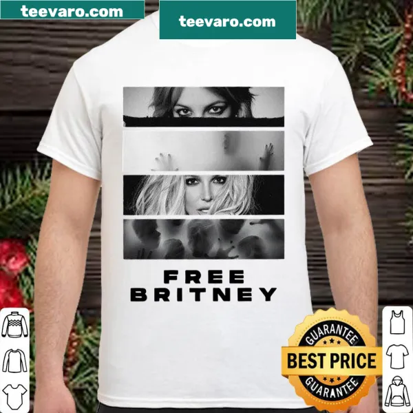 Bold statement shirt supporting Britney Spears' freedom.