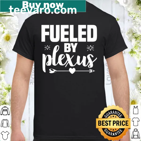 Inspirational workout shirt for moms featuring Plexus text